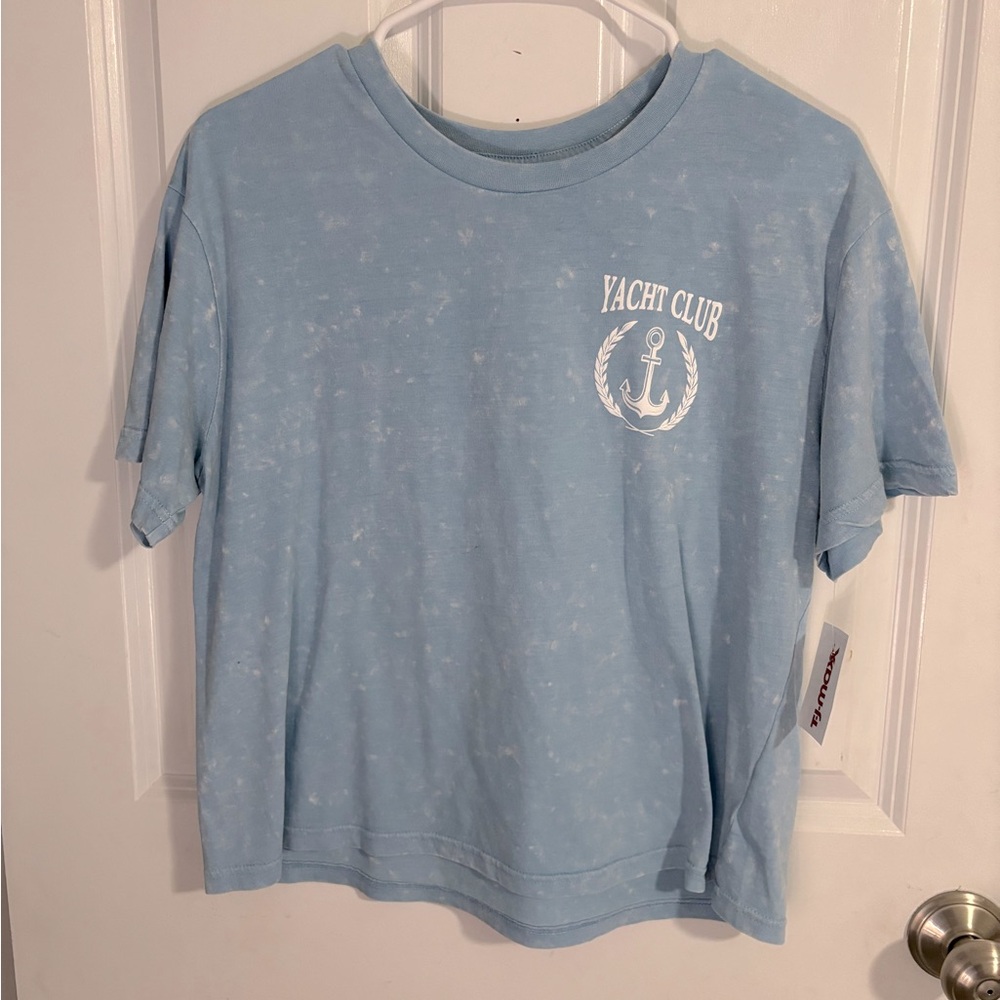 Cute blue top. Size M